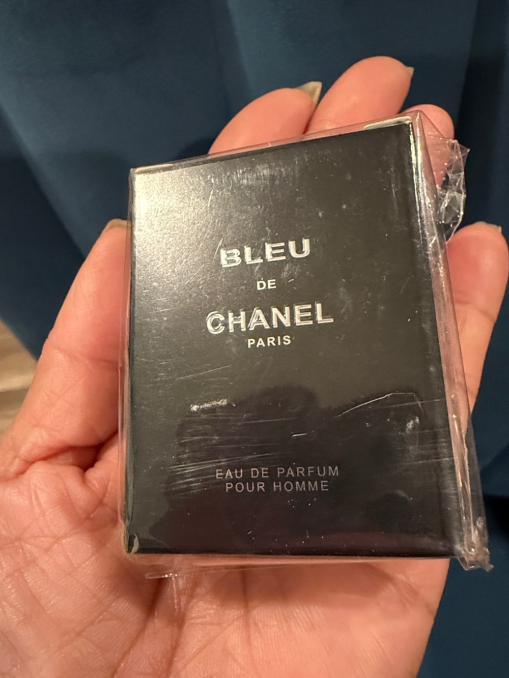 CHANEL Bleu de Chanel - Black and Silver Box
